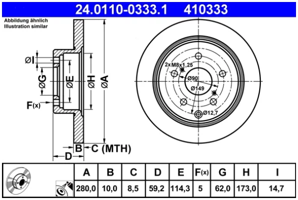 DISC FRANA ATE