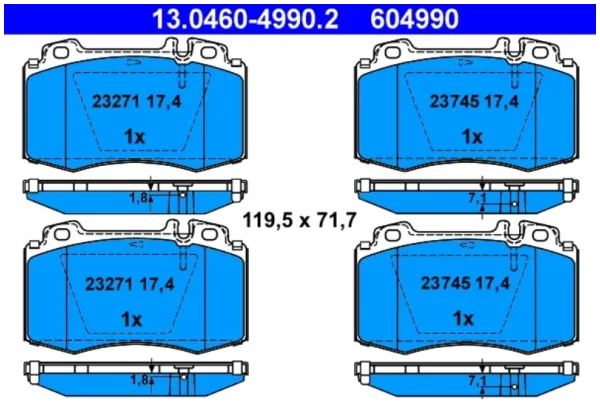 SET PLACUTE FRANA, FRANA DISC