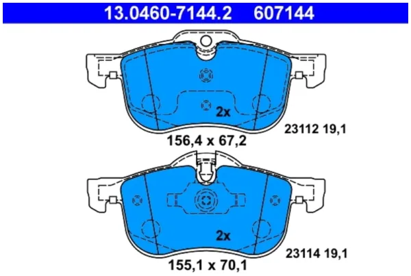SET PLACUTE FRANA, FRANA DISC