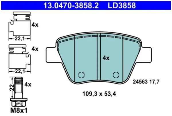 SET PLACUTE FRANA, FRANA DISC