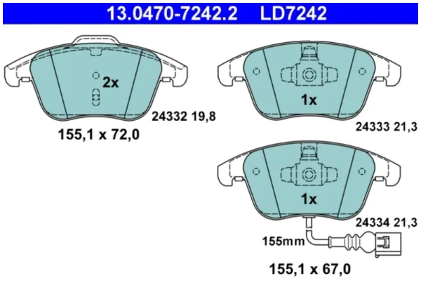 SET PLACUTE FRANA, FRANA DISC