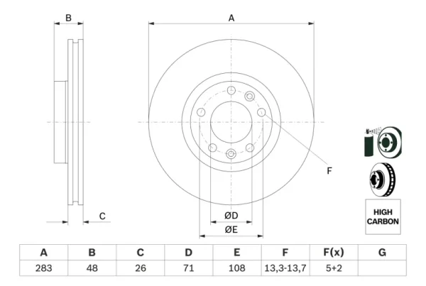 DISC FRANA | Bosch
