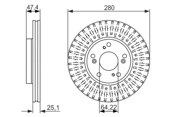 Disc frână | Bosch