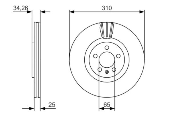 Disc frână | Bosch