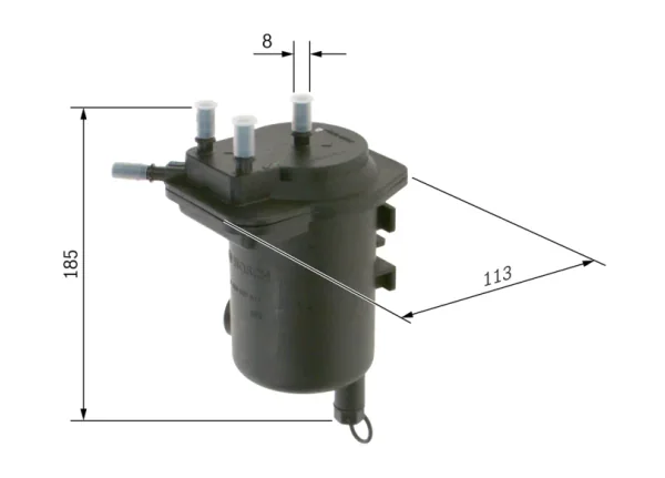 Filtru combustibil