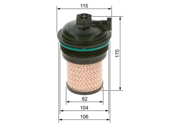 Filtru combustibil