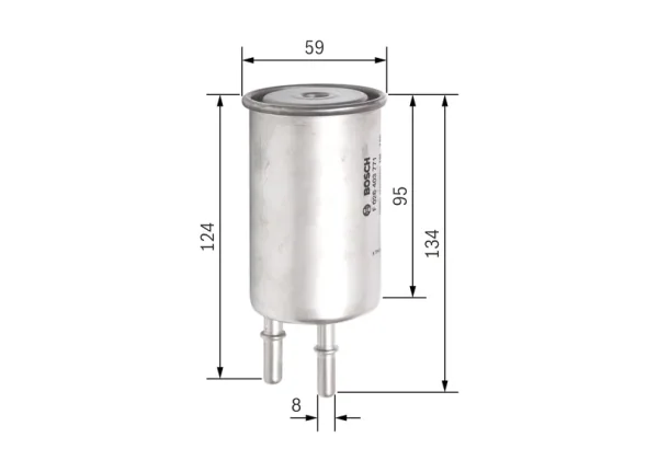 FILTRU COMBUSTIBIL VOLVO S60 II, S80 II, V40, V60 I, V70 III, XC60 I, XC70 II 03.06-08.19 | Bosch