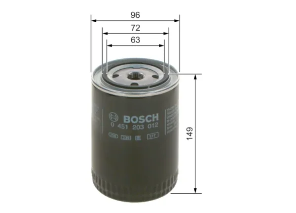 FILTRU ULEI | Bosch