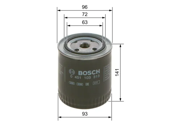 FILTRU ULEI Bosch