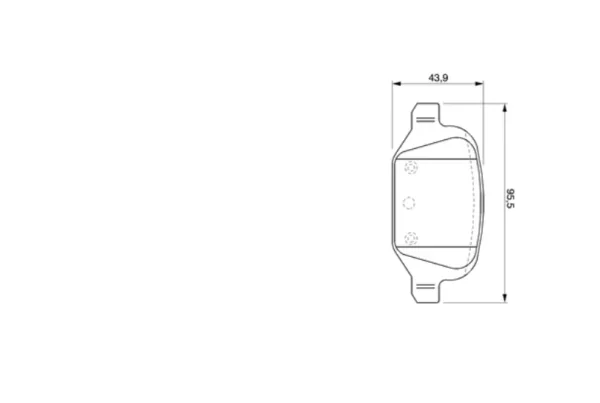 SET PLĂCUȚE FRÂNĂ, FRÂNĂ DISC | Bosch