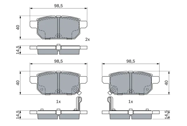SET PLACUTE FRANA, FRANA DISC | Bosch