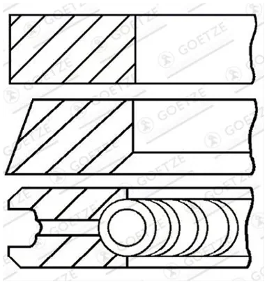 INELE PISTON VW 2,0TDI 81,00