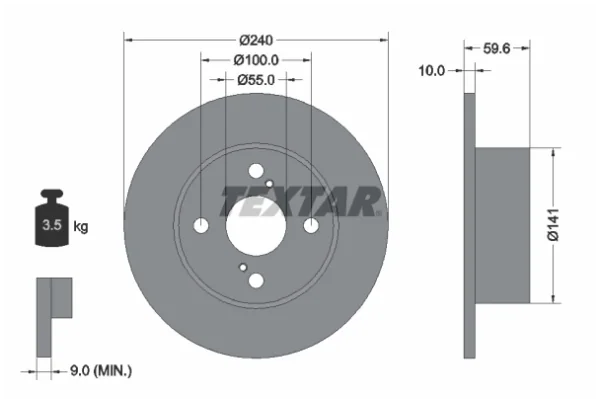 DISC FRANA | Textar