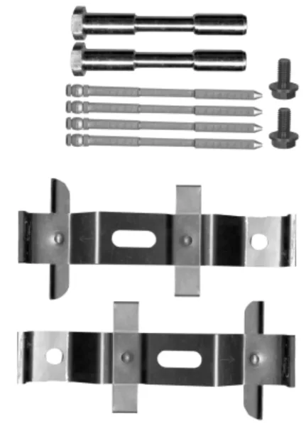 SET ACCESORII PLĂCUȚE FRÂNĂ | Textar