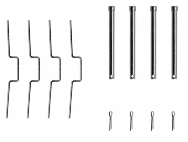 Set accesorii, plăcuțe frână | Textar Textar