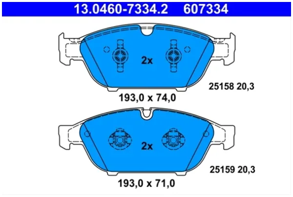 Set Placute Frana