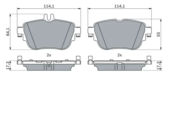 Set Placute Frana