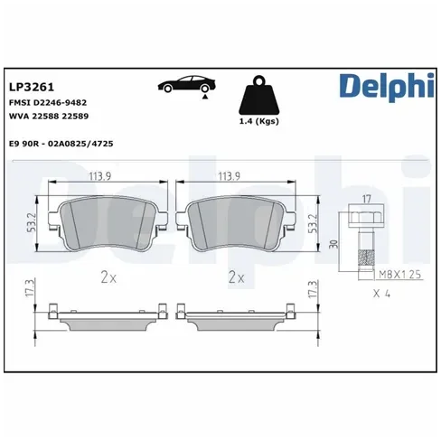 Set Placute Frana