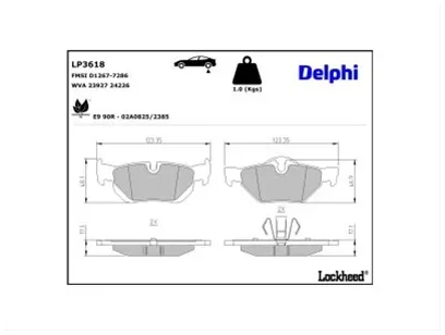 Set Placute Frana