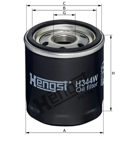 Filtru Ulei - Hengst