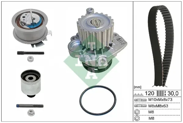 Set Pompa Apa + Curea Dintata