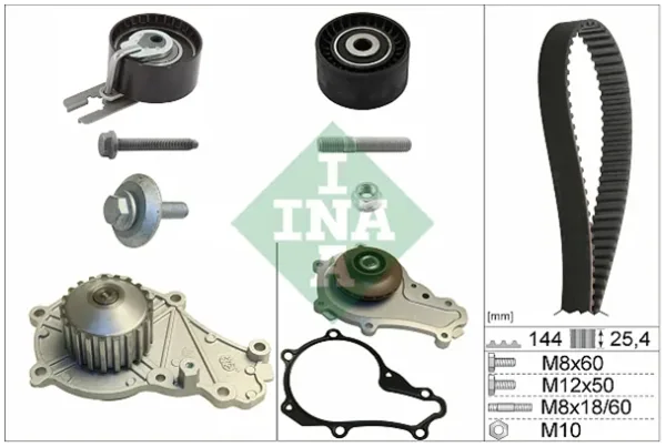 Set Pompa Apa + Curea Dintata