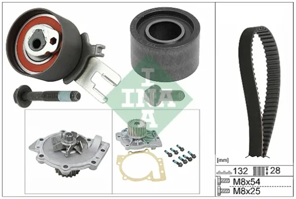 Set Pompa Apa + Curea Dintata