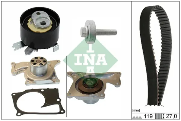 Set Pompa Apa + Curea Dintata