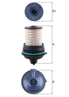 Filtru Combustibil - Mahle