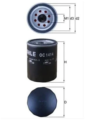 Filtru Ulei - Mahle
