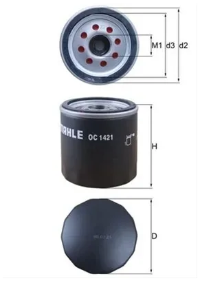 Filtru Ulei - Mahle