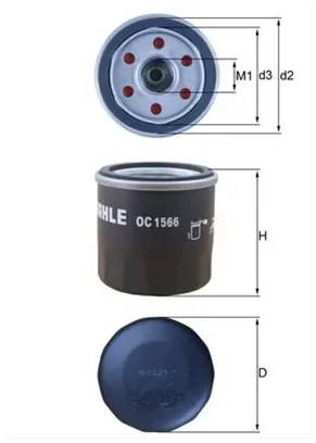 Filtru Ulei - Mahle