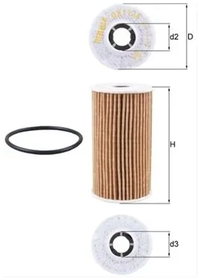 Filtru Ulei - Mahle