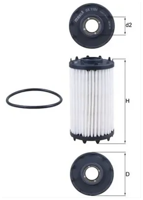 Filtru Ulei - Mahle