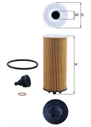 Filtru Ulei - Mahle