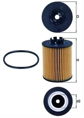 Filtru Ulei - Mahle