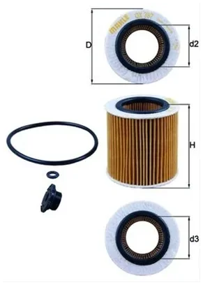 Filtru Ulei - Mahle