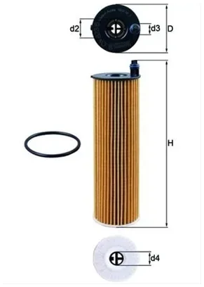 Filtru Ulei - Mahle