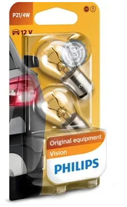Blister 2 Becuri 12v21/4w Tip P21/4w