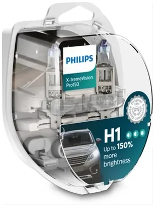 Set 2 Becuri H1 12v55w X-Treme Vision Pro150 (+150%)