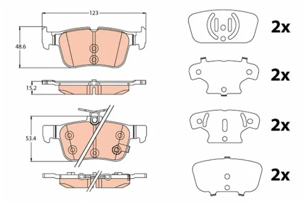 Set Placute Frana