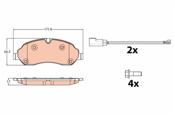 Set Placute Frana