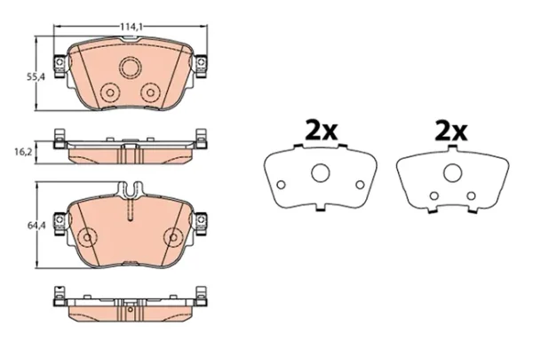 Set Placute Frana