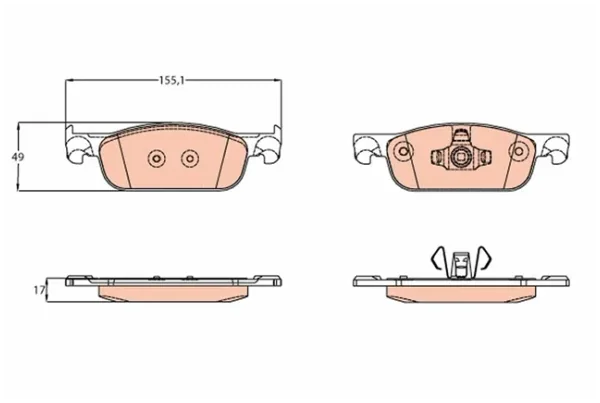 Set Placute Frana