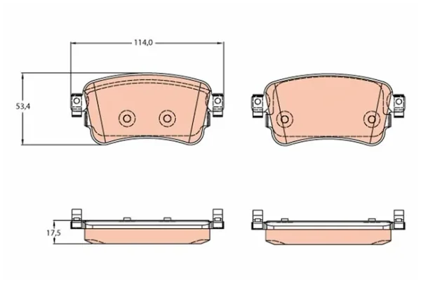 Set Placute Frana
